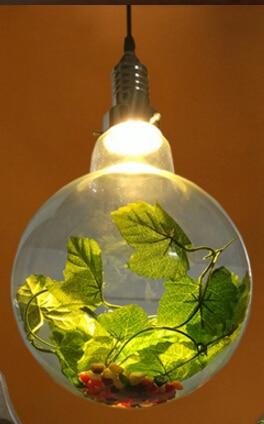 Globe Plant Pendant Lamp - Large - 14 x 8 - Pendant Lamp