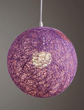 Globe Wicker Pendant Lamp - Pendant Lamp