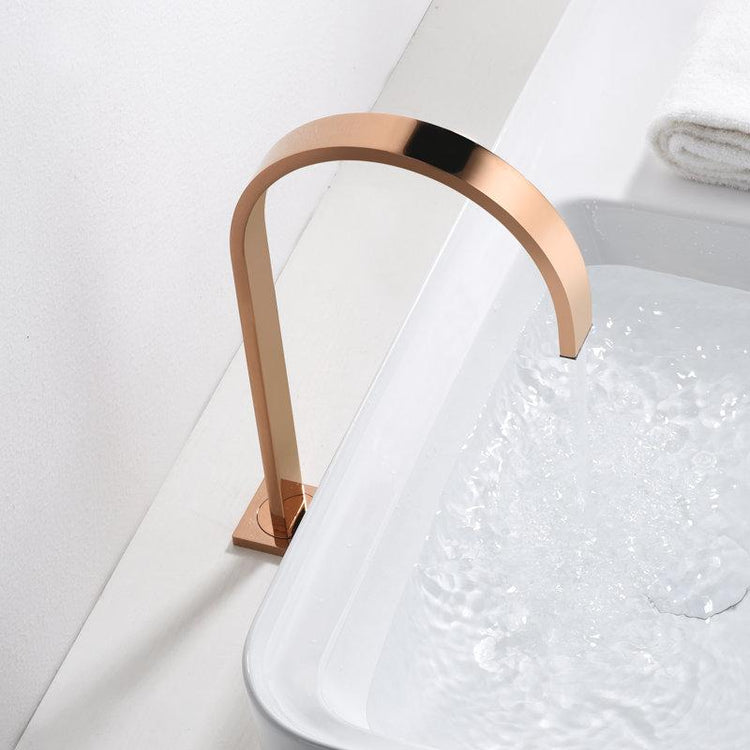 Glorious Long Tube Double Hole Bathroom Faucet - Faucet