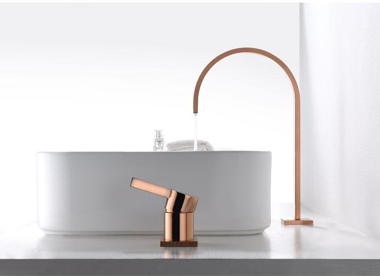 Glorious Long Tube Double Hole Bathroom Faucet - Faucet