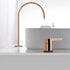 Glorious Long Tube Double Hole Bathroom Faucet - Rose Gold -
