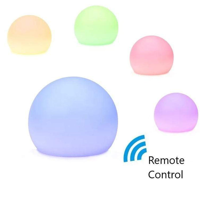 Glowing Wireless Globe Light with Remote Control - Floor 