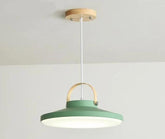 Haruto - Contemporary LED Pendant Lamp - Green / Large - 12 