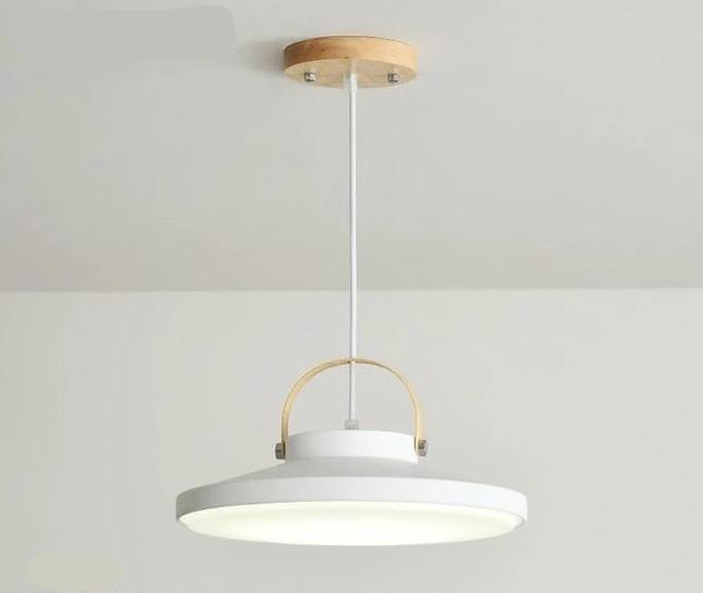 Haruto - Contemporary LED Pendant Lamp - White / Large - 12 