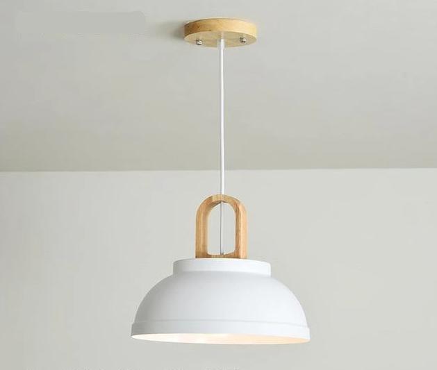 Haruto - Contemporary LED Pendant Lamp - White / Medium - 11