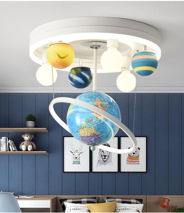 Helen - Solar System Chandelier - Solar Light