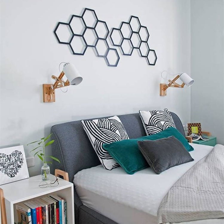 Hexagon Shaped Metal Wall Art - Metal Wall Art