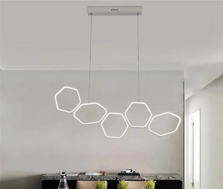 Hexagonal Dining Room Chandelier - Chandelier