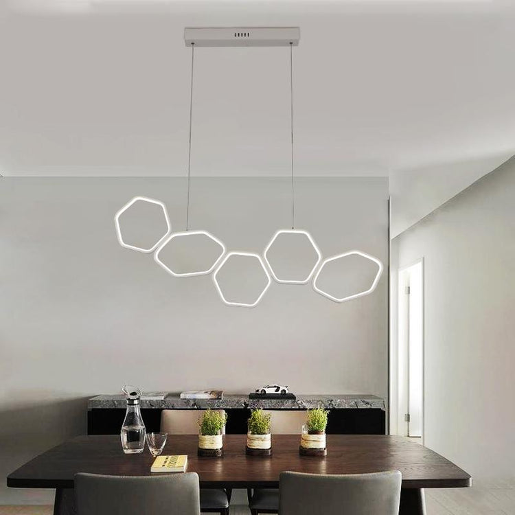 Hexagonal Dining Room Chandelier - Chandelier