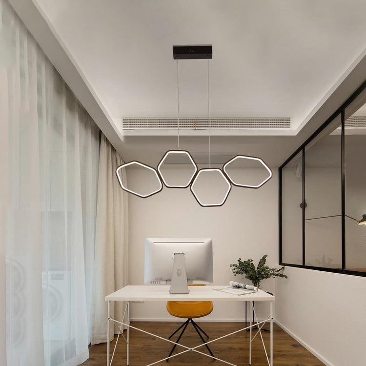 Hexagonal Dining Room Chandelier - Chandelier