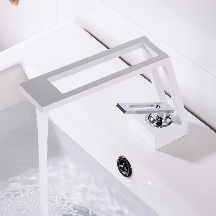 Hollow Slit Bathroom Faucet - Faucet