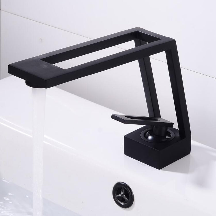 Hollow Slit Bathroom Faucet - Faucet