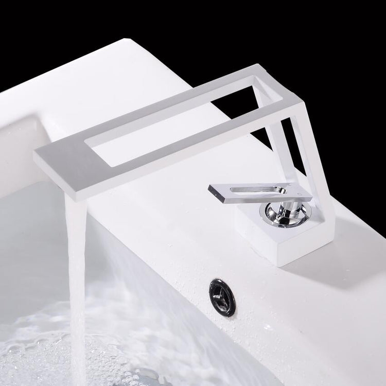 Hollow Slit Bathroom Faucet - Faucet