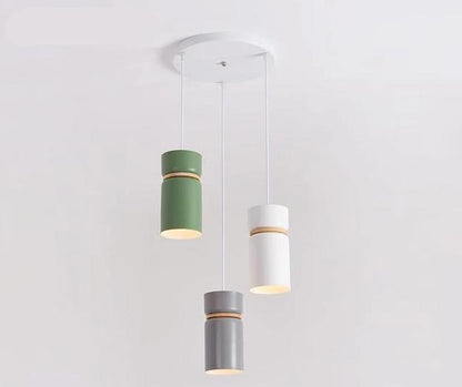 Horus - Contemporary LED Pendant Lamp - Green, Gray, White /