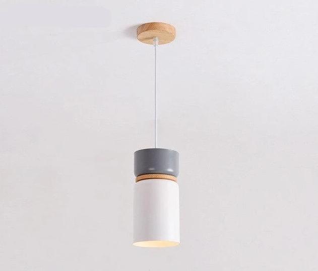 Horus - Contemporary LED Pendant Lamp - White & Gray / 1 x 