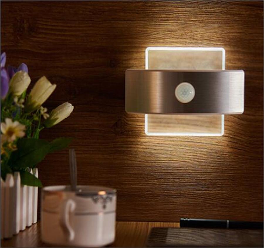 Ilene - Wall mounted Motion Sensor Lamp - Wall Light