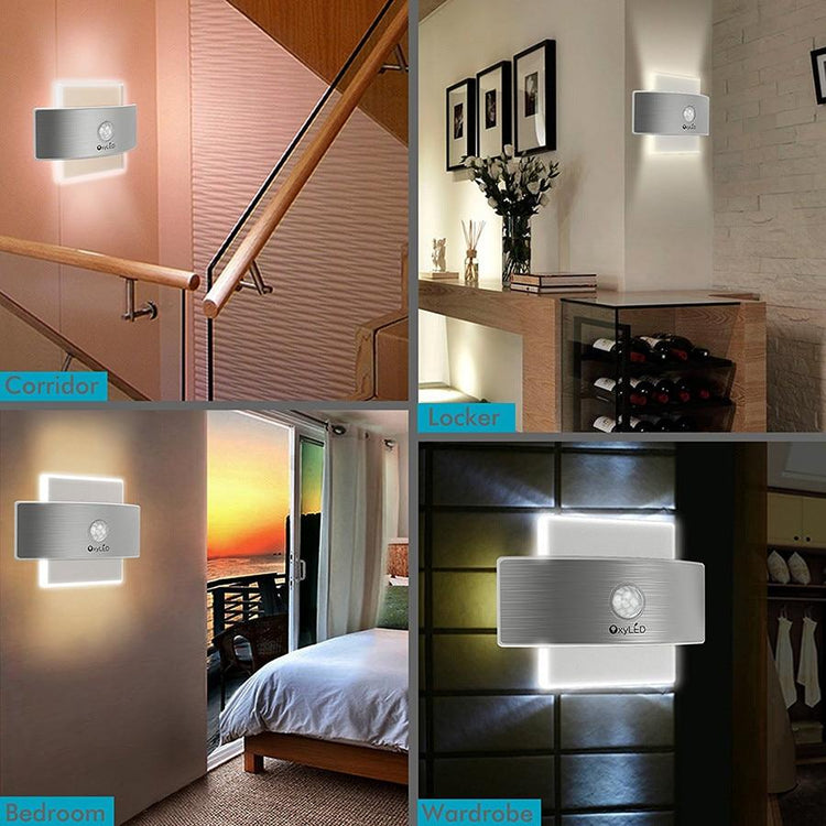 Ilene - Wall mounted Motion Sensor Lamp - Wall Light