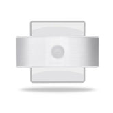 Ilene - Wall mounted Motion Sensor Lamp - Square / White / 
