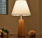 Ilona - Conical Wooden Table Lamp - Table Lamp