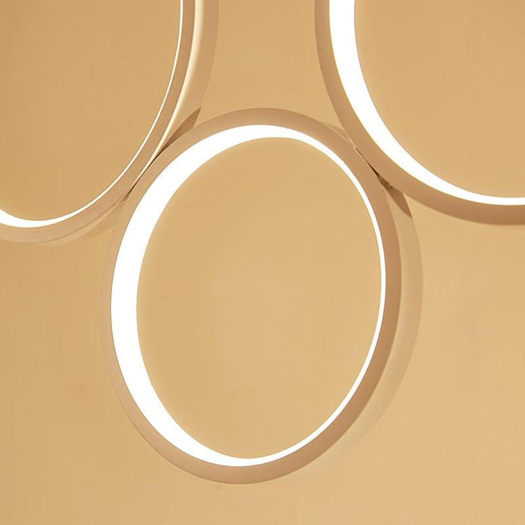 Inara - Vertical Rings Chandelier - Chandelier