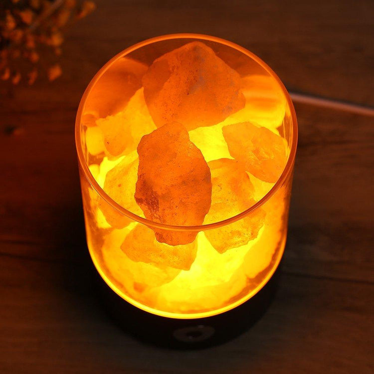 Leocadia - Himalayan Salt Lamp - Desk Lamp