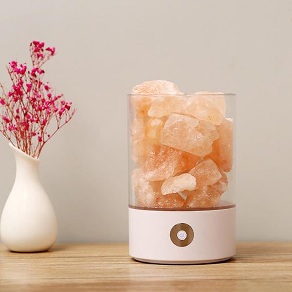 Leocadia - Himalayan Salt Lamp - Desk Lamp