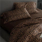 Leopard Print Egyptian Cotton Duvet Cover Set - Duvet Cover 