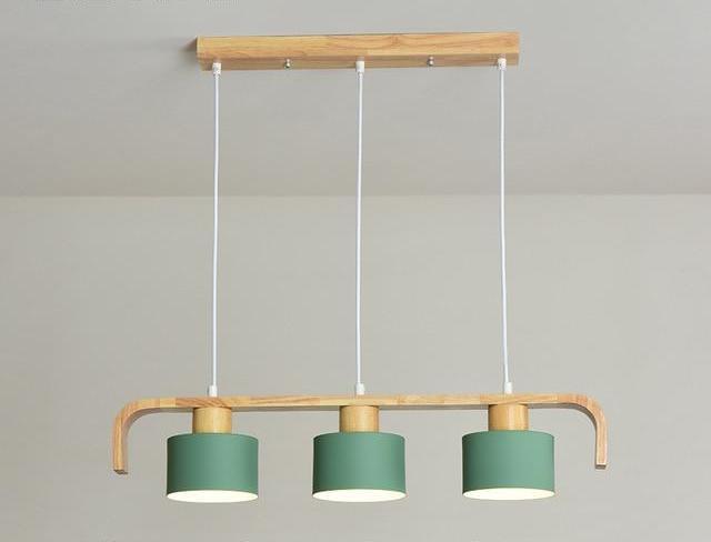 Linear Nordic LED Pendant Lamp - Green / 3 - Pendant Lamp