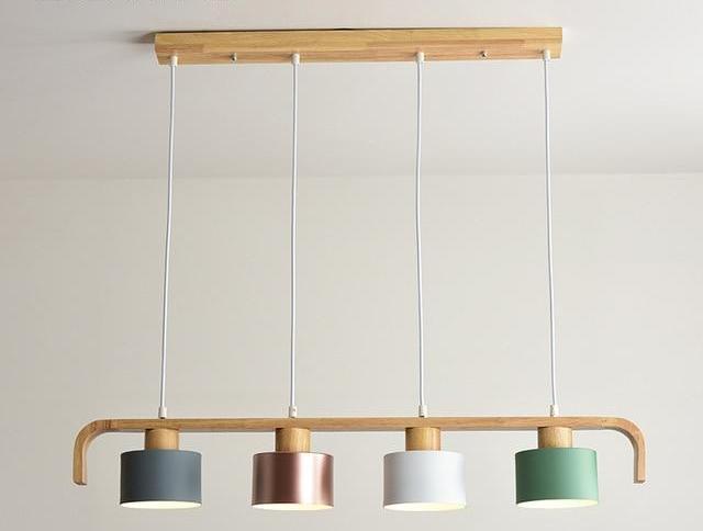 Linear Nordic LED Pendant Lamp - Multi / 4 - Pendant Lamp