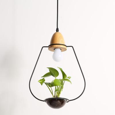 Lito - Contemporary Metal Planter Pendant Lamp - Cone / 