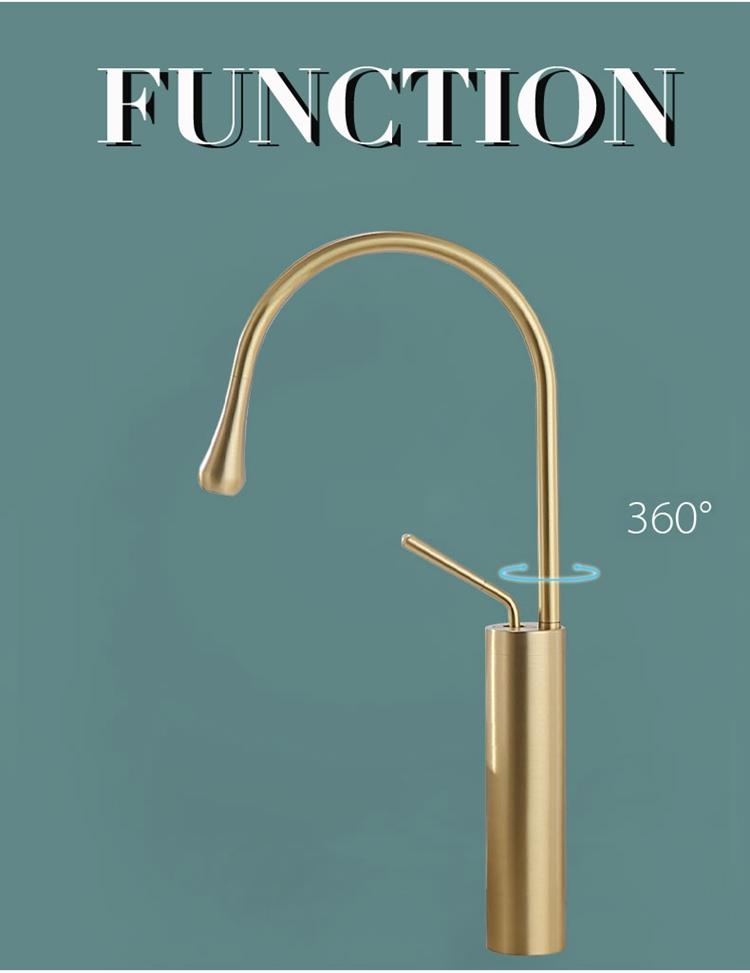 Long Loop Bathroom Kitchen faucet - Faucet