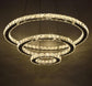 Luxury Crystal LED Chandelier - Warm White / 20cm, 40cm - 2 