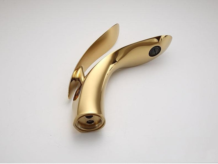 Luxury Curved Bathroom Faucet - Faucet