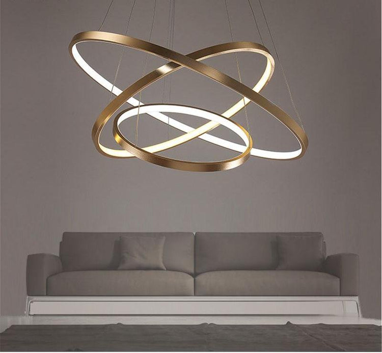 Luxury Modern Stylish Rings Chandelier - Chandelier