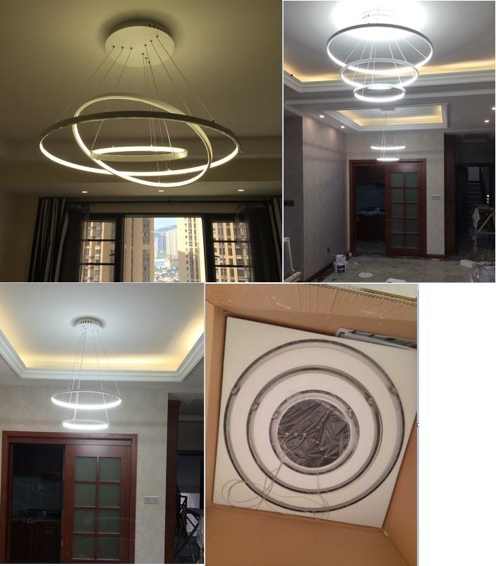 Luxury Modern Stylish Rings Chandelier - Chandelier