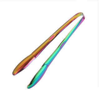 Luxury Stainless Steel Tongs - Rainbow - Cutlery Set