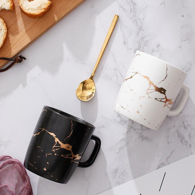 Marble Finish Coffee Mug - Mug