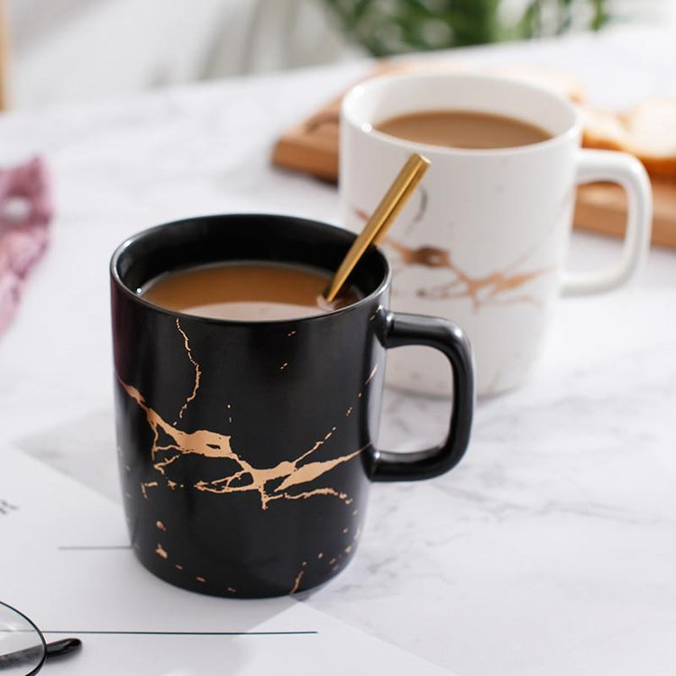 Marble Finish Coffee Mug - Mug