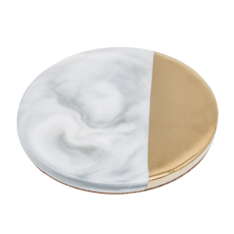 Marble Gold Coasters - Circle - Coaster