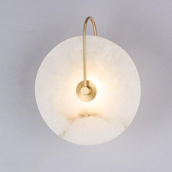 Marvelous Marble Look Wall Lamp - Gold / Small - 8 - Wall 