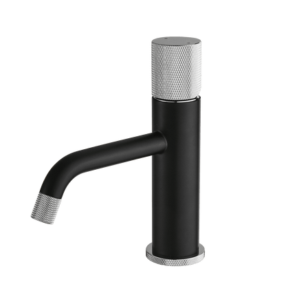 Metro Minimal Black Faucet - Black/Silver - Faucet