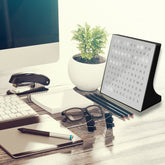 Minimal Letter Desk Clock - Table Lamp