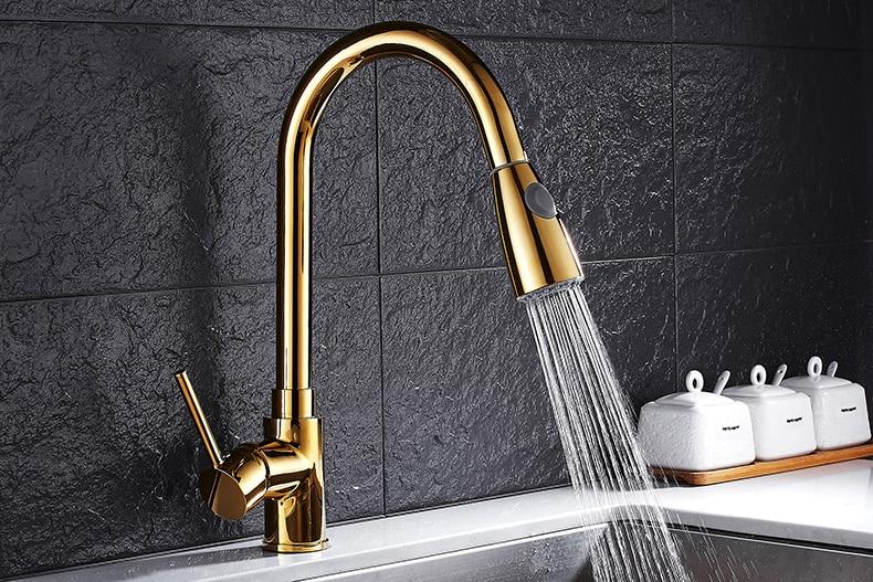 Minimal Pull out Kitchen Faucet - Faucet