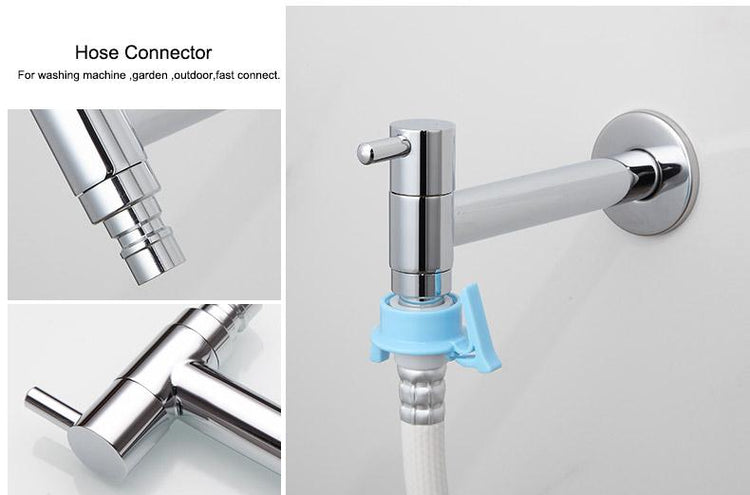 Minimal Wall Mounted Bathroom Faucet - Faucet