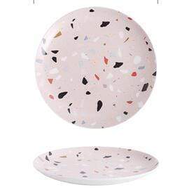 Modern Confetti Plate Collection - Pale Pink / Regular - 