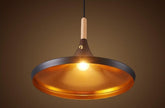 Modern Simplistic Metal Pendant Lamp - Funnel - 8 x 14 / 
