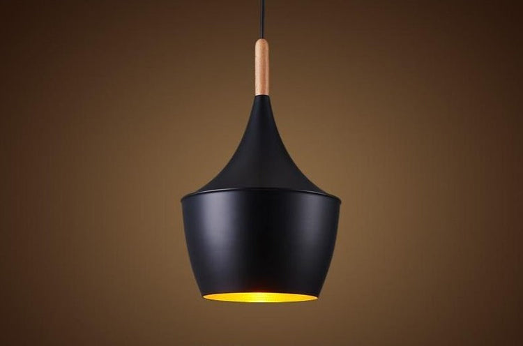 Modern Simplistic Metal Pendant Lamp - Lantern - 11 x 8.5 / 