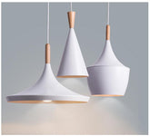 Modern Simplistic Metal Pendant Lamp - Lantern - 11 x 8.5 / 