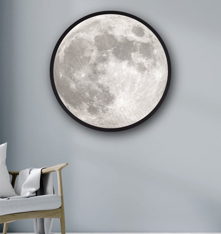 Moon Replica Mirror Light - Table Lamp