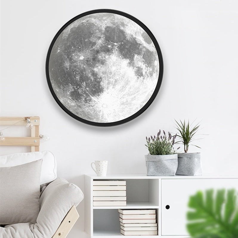 Moon Replica Mirror Light - Table Lamp